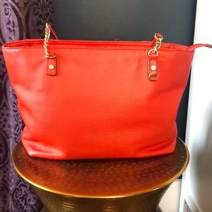 Genuine leather Michael Kors tote